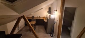 Appartement en Duplex 3 pièces Petite France à Strasbourg rue du Bain aux Plantes - cuisine